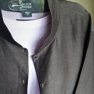 Eileen Fisher Silk-blend Jacket